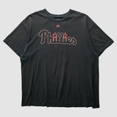 Philadelphia Phillies Majestic 2010s T-shirt - Black - Vintage - Fanatics Online