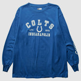 Fanatics Indianapolis Colts NFL 2000s Long Sleeve T-shirt Blue Vintage