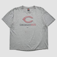 Cincinnati Reds Nike 2000s T-shirt - Heather Gray - Vintage - Nike on Sale
