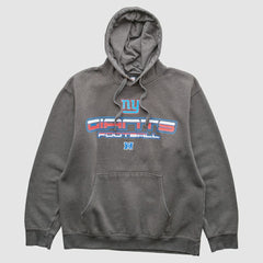 Fanatics New York Giants NFL 2010s Hooded Pullover Sweatshirt Charcoal Vintage