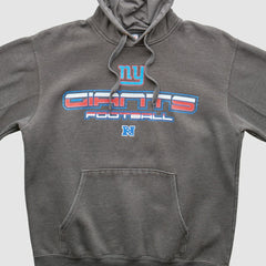 Fanatics New York Giants NFL 2010s Hooded Pullover Sweatshirt Charcoal Vintage