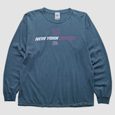 Fanatics New York Giants NFL 2000s Long Sleeve T-shirt Blue Vintage