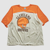 Fanatics Cleveland Browns The Knits 80s T-shirt White Vintage