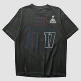 Fanatics Superbowl XLVI 2012 T-shirt Charcoal Vintage