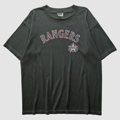 Texas Rangers CSA 2000s T-shirt - Charcoal - Vintage - Fanatics Online