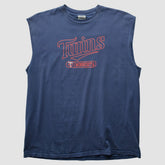 Minnesota Twins MLB 2000s Tank - Navy - Vintage - Fanatics on Sale