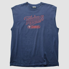 Minnesota Twins MLB 2000s Tank - Navy - Vintage - Fanatics on Sale