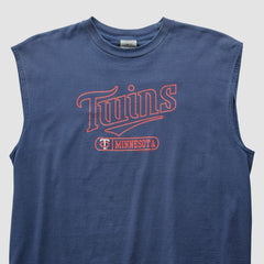 Minnesota Twins MLB 2000s Tank - Navy - Vintage - Fanatics on Sale