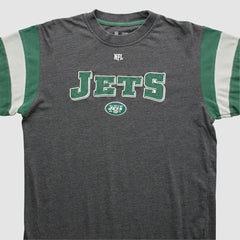 Fanatics New York Jets NFL 2010s Long Sleeve T-shirt Gray Vintage