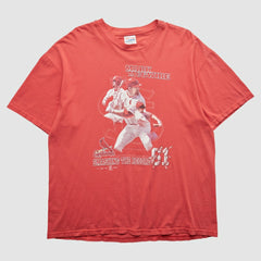 St. Louis Cardinals Hanes 1998 T-shirt - Red - Vintage - Fanatics Online