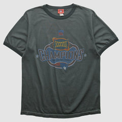 Fanatics New England Patriots NFL 2004 T-shirt Charcoal Vintage