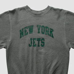 Fanatics New York Jets Champion 2000s Pullover Sweatshirt Charcoal Vintage