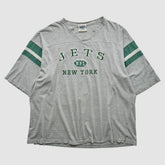 Fanatics New York Jets Lee Sport 90s T-shirt Gray Vintage