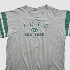 Fanatics New York Jets Lee Sport 90s T-shirt Gray Vintage