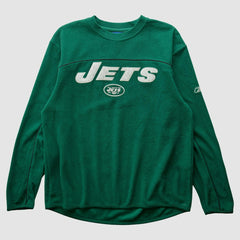 Fanatics New York Jets 2000s Pullover Sweatshirt Green Vintage