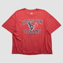 Fanatics Houston Texans NFL 2000s T-shirt Red Vintage