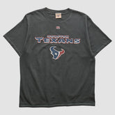 Fanatics Houston Texans NFL 2000s T-shirt Charcoal Vintage