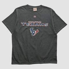 Fanatics Houston Texans NFL 2000s T-shirt Charcoal Vintage