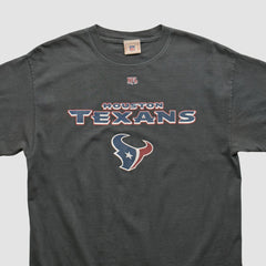 Fanatics Houston Texans NFL 2000s T-shirt Charcoal Vintage