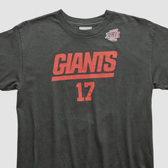 Fanatics New York Giants 2008 T-shirt Charcoal Vintage