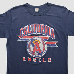 Los Angeles Angels Champion 90s T-shirt - Navy - Vintage - Fanatics Sale