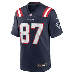 Nike Rob Gronkowski New England Patriots Team Retired Player Game Jersey Navy