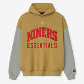 San Francisco 49ers Fear of God x NFL Unisex Sport Hoodie Gold/Heather Gray
