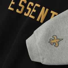 New Orleans Saints Fear of God x NFL Unisex Sport Hoodie Black/Heather Gray