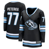 JJ Peterka Utah Mammoth Fanatics Women's Home Breakaway Jersey - Black - NHL 203635984