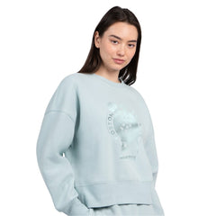 Boston Celtics Starter Women's Pastel Boxy Sweatshirt Cream