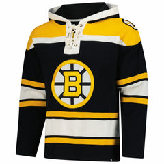 Boston Bruins '47 Superior Lacer Hoodie - Black - NHL 203639578
