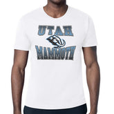 Utah Mammoth Starter Comic Style Team Graphic T-Shirt - White - NHL 203639606
