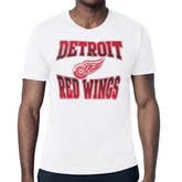 Detroit Red Wings Starter Comic Style Team Graphic T-Shirt - White - NHL 203639607