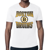 Boston Bruins Starter Comic Style Team Graphic T-Shirt - White - NHL 203639608