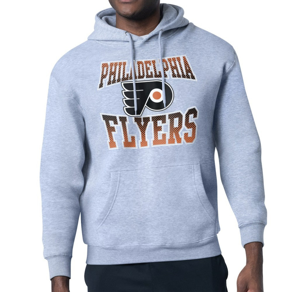 Philadelphia Flyers Starter Comic Style Team Graphic Hoodie - Gray - NHL 203639631