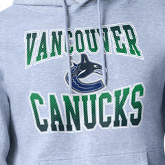 Vancouver Canucks Starter Comic Style Team Graphic Hoodie - Gray - NHL 203639637