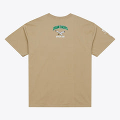 Mitchell & Ness Philadelphia Eagles Dream Chasers Rings T-Shirt Khaki