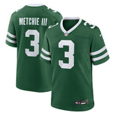 Nike John Metchie III New York Jets Team Game Jersey Legacy Green