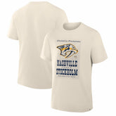 Nashville Predators 2025 NHL Global Series Hometown To Stockholm Legacy T-Shirt - Cream - NHL 203644059