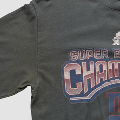 Fanatics New York Giants 2012 Long Sleeve T-shirt Black Vintage
