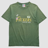 Fanatics Green Bay Packers Logo Athletic 90s T-shirt Green Vintage