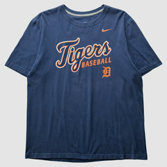 Detroit Tigers Nike 2010s T-shirt - Navy - Vintage - Nike on Sale