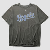 Kansas City Royals Majestic 2010s T-shirt - Charcoal - Vintage - Fanatics Lifestyle