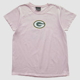 Fanatics Green Bay Packers Reebok 2010s T-shirt Pink Vintage