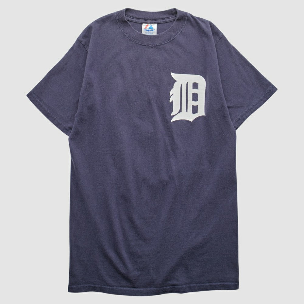 Detroit Tigers Majestic 2000s T-shirt - Navy - Vintage - Fanatics on Sale