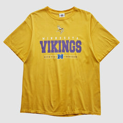 Fanatics Minnesota Vikings NFL 2010s T-shirt Yellow Vintage