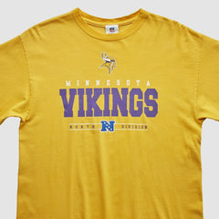 Fanatics Minnesota Vikings NFL 2010s T-shirt Yellow Vintage