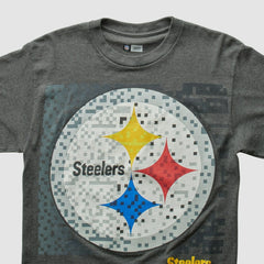 Fanatics Pittsburgh Steelers NFL 2010s T-shirt Dark Heather Gray Vintage