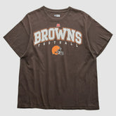 Fanatics Cleveland Browns NFL 2010s T-shirt Brown Vintage