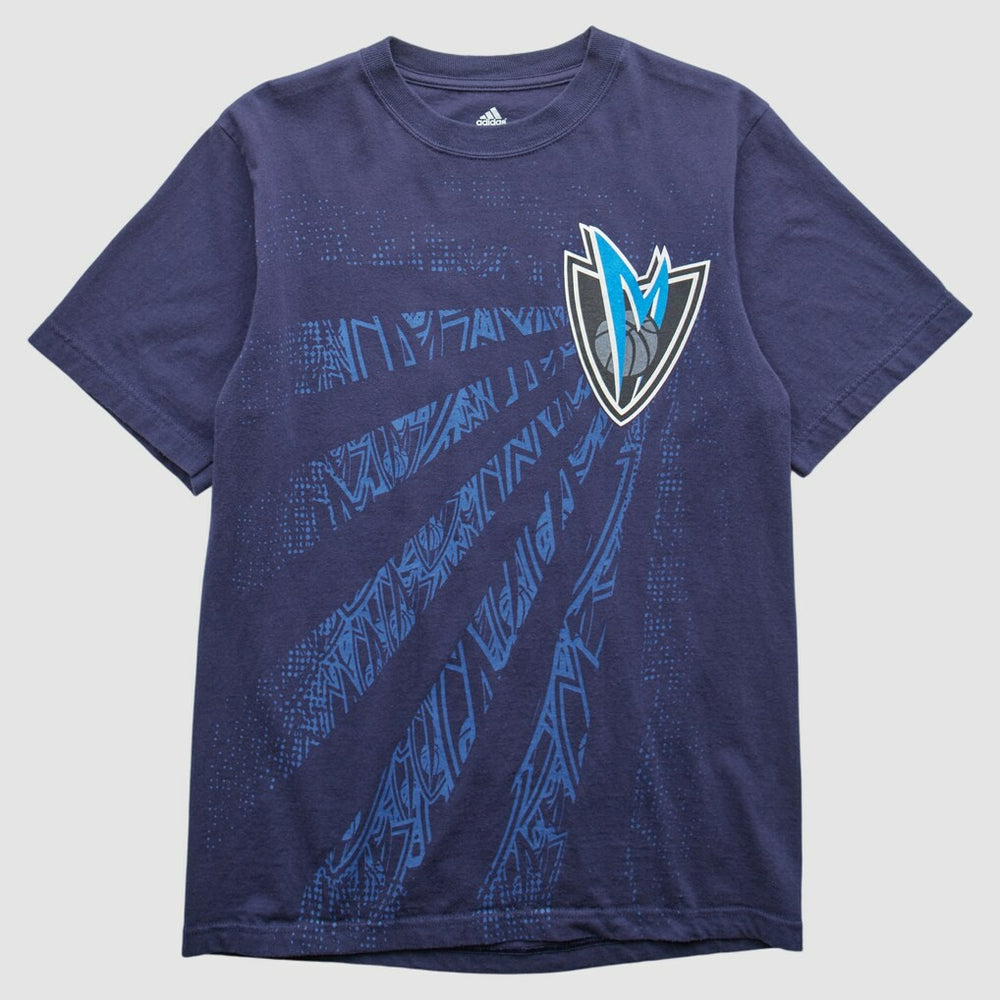 Dallas Mavericks 2010s T-shirt for sale Navy Vintage | Adidas outlet